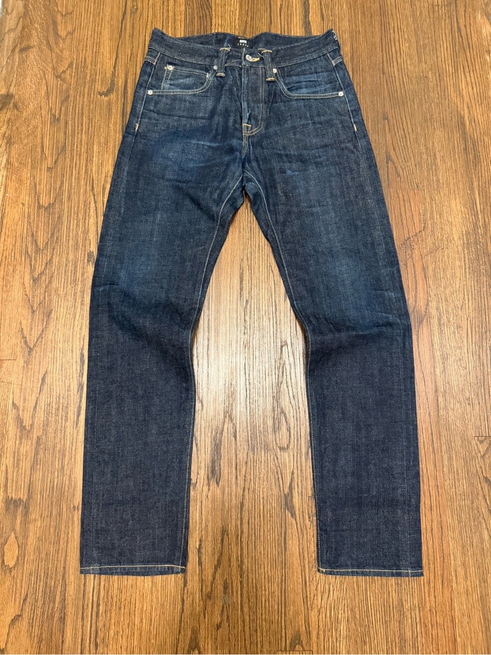 Edwin Men's Regular Tapered Raw Indigo Denim Jeans